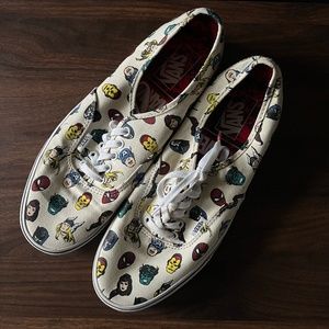Vans X Marvel - Avengers Authentics (SIZE 10.5)